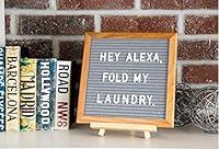 Algopix Similar Product 11 - Felt Letter Board Cursive Words Stand