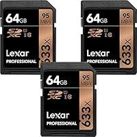 Algopix Similar Product 18 - Beach Camera 3Packs Lexar 64GB