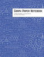 Algopix Similar Product 15 - Graph Paper Notebook 110 Pages Quad