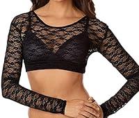 Algopix Similar Product 9 - I Womens Long Sleeve Elegant Lace Top