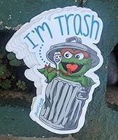 Algopix Similar Product 10 - Im Trash Oscar and Forky Sticker  One