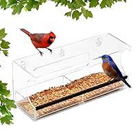 Algopix Similar Product 7 - AshmanOnline Deluxe Window Bird Feeder