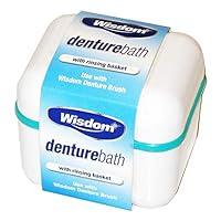 Algopix Similar Product 13 - Wisdom Denture Bath With Rinsing Basket