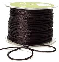 Algopix Similar Product 15 - May Arts Ribbon, Black Satin String