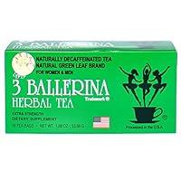 Algopix Similar Product 2 - 3 Ballerina Chinese Herbal Green Leaf