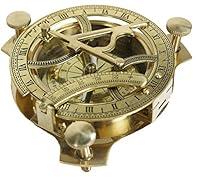 Algopix Similar Product 13 - 3 Sundial Compass  Solid Brass Sun