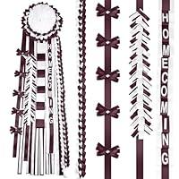 Algopix Similar Product 4 - Yinkin 4 Pcs Homecoming Mum Braid 30