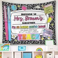 Algopix Similar Product 7 - Welcome To Classroom Tapestry