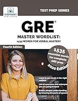 Algopix Similar Product 16 - GRE Master Wordlist 1535 Words for