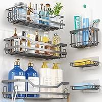 Algopix Similar Product 11 - OMAIRA 6Pack Shower Caddy Organizer