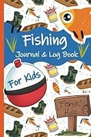 Algopix Similar Product 11 - Fishing Journal and Log Book For Kids