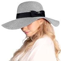 Algopix Similar Product 1 - CC Foldable Paper Straw Sunhat with a