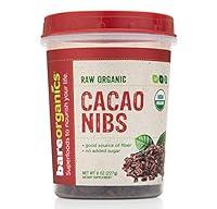Algopix Similar Product 4 - BareOrganics Sweet Cacao Nibs  Healthy