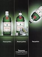 Algopix Similar Product 17 - Magazine Print Ad 1992 Tanqueray