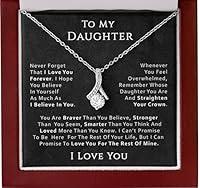 Algopix Similar Product 8 - FLOWER TKV My Daughter Necklace from