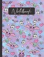 Algopix Similar Product 20 - Pastel Goth Halloween Notebook Cute