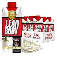Algopix Similar Product 13 - Lean Body ReadytoDrink Vanilla