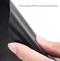 Algopix Similar Product 4 - Set of 3 BBQ Grill Mats  Reusable