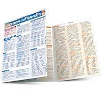 Algopix Similar Product 16 - Geometric Formulas QuickStudy Laminated