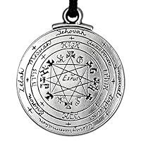 Algopix Similar Product 18 - Pewter Pentacle of Solomon Pendant 