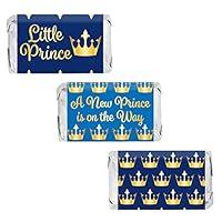 Algopix Similar Product 3 - Blue and Gold Little Prince Baby Shower