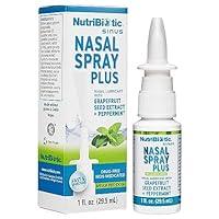 Algopix Similar Product 8 - NutriBiotic Nasal Spray Plus  1 FL OZ