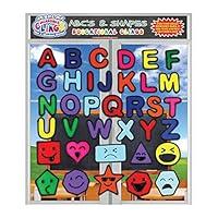 Algopix Similar Product 3 - Alphabet and Shapes Gel Clings 