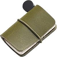 Algopix Similar Product 2 - Olive Green Journal Notebook Cowhide