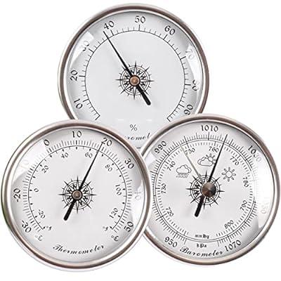 Best Deal for Barometer Thermometer Hygrometer, Indoor Outdoor