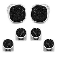 Algopix Similar Product 6 - Ox and Bull Black Pave Crystal Stud Set