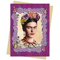 Algopix Similar Product 18 - Frida Kahlo Purple Greeting Card Pack