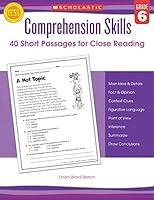 Algopix Similar Product 9 - Comprehension Skills Short Passages