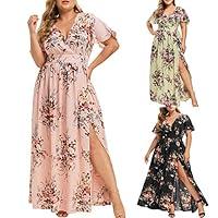 Algopix Similar Product 8 - Womens Bohemian Floral Printed