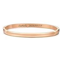 Algopix Similar Product 4 - MEALGUET Personalized Name Bangle