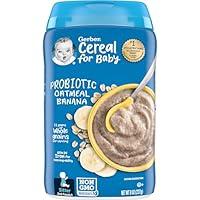 Algopix Similar Product 6 - Gerber Baby Cereal 2nd Foods Probiotic