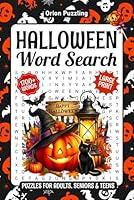 Algopix Similar Product 8 - Halloween Word Search Puzzles Large