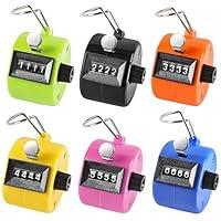 Algopix Similar Product 6 - KTRIO Pack of 6 Colors Handheld Tally