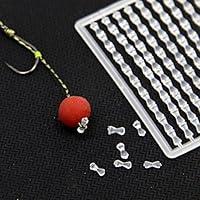 Algopix Similar Product 16 - SAMSFX 500PCS Carp Fishing Hair Stops
