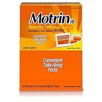 Algopix Similar Product 10 - Motrin IB Ibuprofen 200mg Tablets for