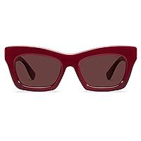 Algopix Similar Product 11 - SOJOS Trendy Cat Eye Polarized