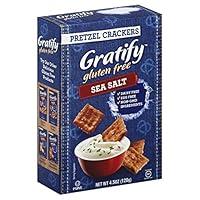 Algopix Similar Product 16 - GRATIFY CRKR PRTZL SEASALT THN GF 4.5OZ