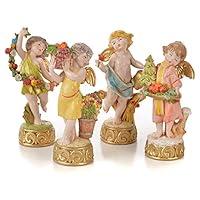 Algopix Similar Product 16 - Holyart Angels of The Seasons 4 Pieces