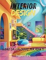 Algopix Similar Product 11 - Interior Design  Libro da Colorare per