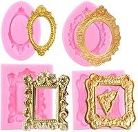 Algopix Similar Product 7 - Photo Frame Fondant Mold  Picture