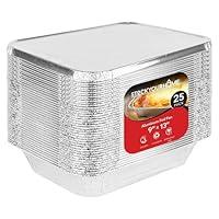 Algopix Similar Product 3 - Foil Pans with Lids  9x13 Aluminum