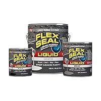 Flex Seal, 14 oz, 2-Pack, Clear, Stop Leaks Instantly, Transparent