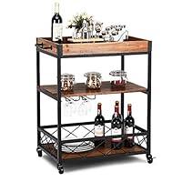 Algopix Similar Product 1 - Giantex Industrial Bar Serving Cart
