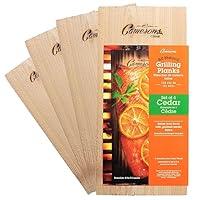 Algopix Similar Product 9 - Camerons Cedar Grilling Planks  4 Pack