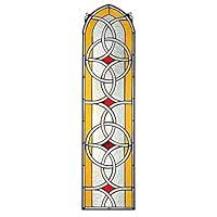 Algopix Similar Product 5 - Design Toscano Knotwork Stained Glass