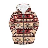 Algopix Similar Product 15 - Jekioweii Aztec Tribe Horse Print Kids